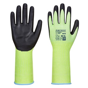 Găng tay Portwest chống cắt cấp độ 4 dài tay - A632 - Green Cut Glove Long Cuff -
