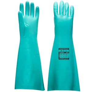 Găng tay siêu dài Nitrile xanh lá - Portwest A813