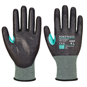 Găng tay Portwest chống cắt cấp độ 5 phủ PU - A660 - CS VHR18 PU Cut Glove
